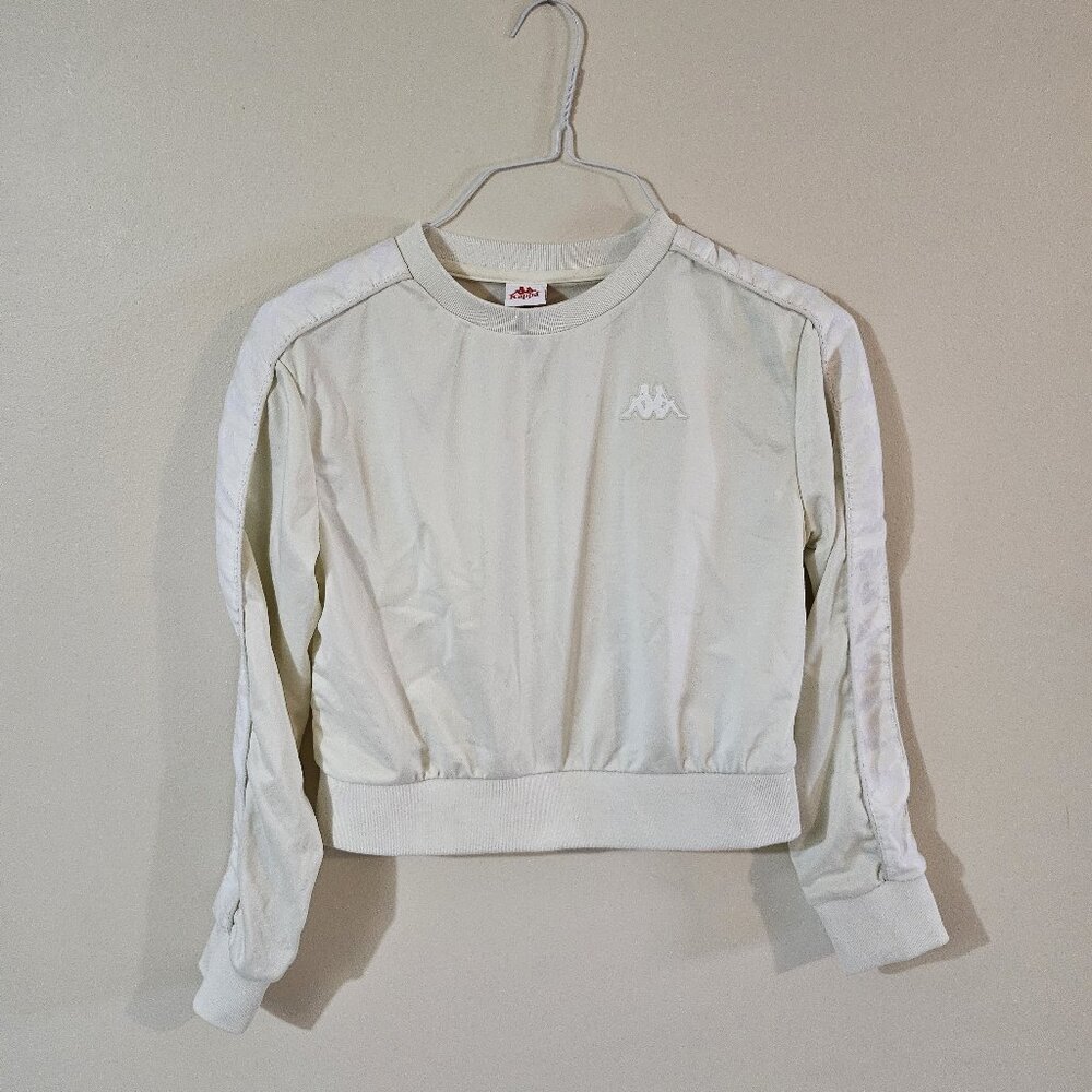 Kappa Women's Long Sleeve Short Length Sweatshirt - Size S